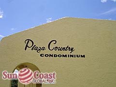 Plaza Country Community Sign